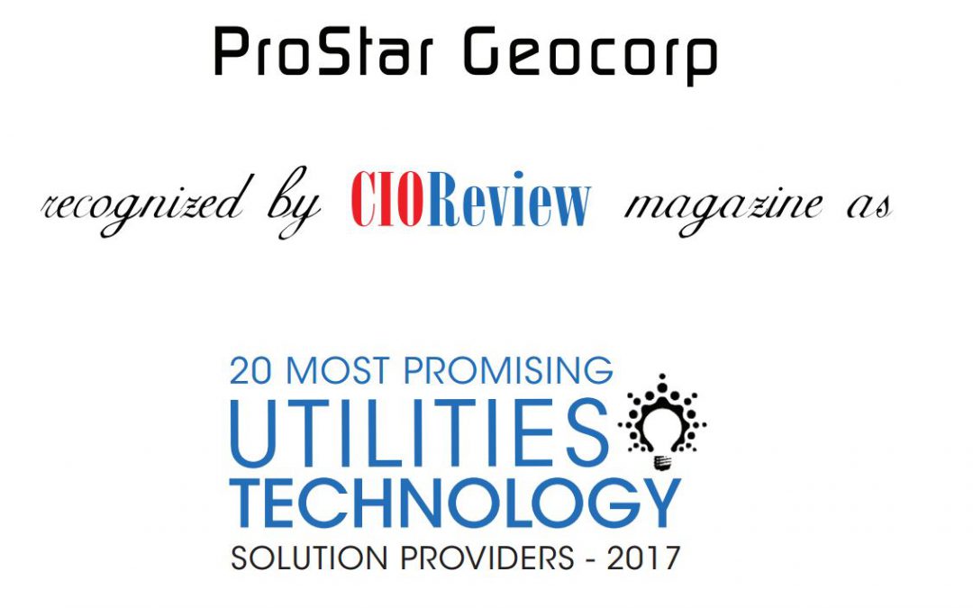 ProStar Geocorp Named to 20 Most Promising by CIO Review