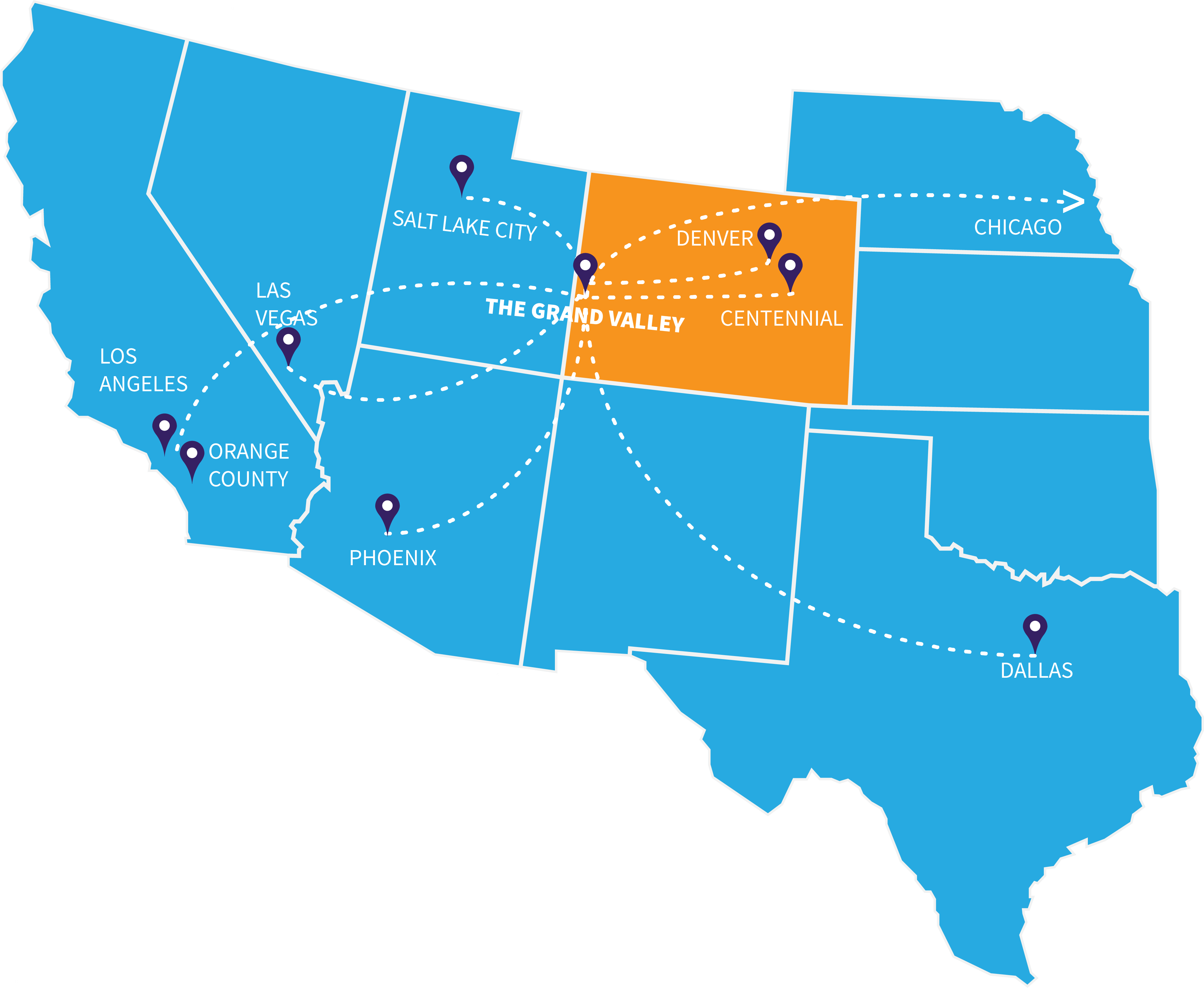 Flight Map Grand Junction