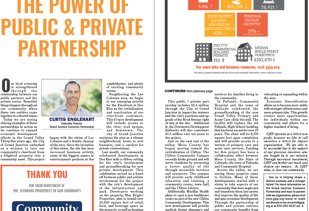 The Power of Public & Private Partnership